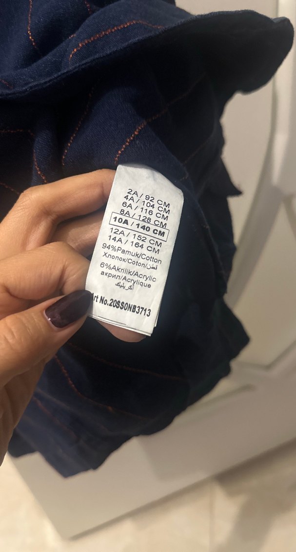 Düğmeli Lacivert blazer ceket nebbati marka - Görsel 3