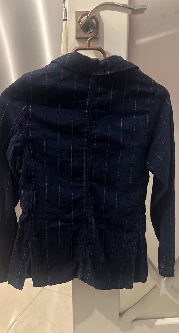 Düğmeli Lacivert blazer ceket nebbati marka - Görsel 4