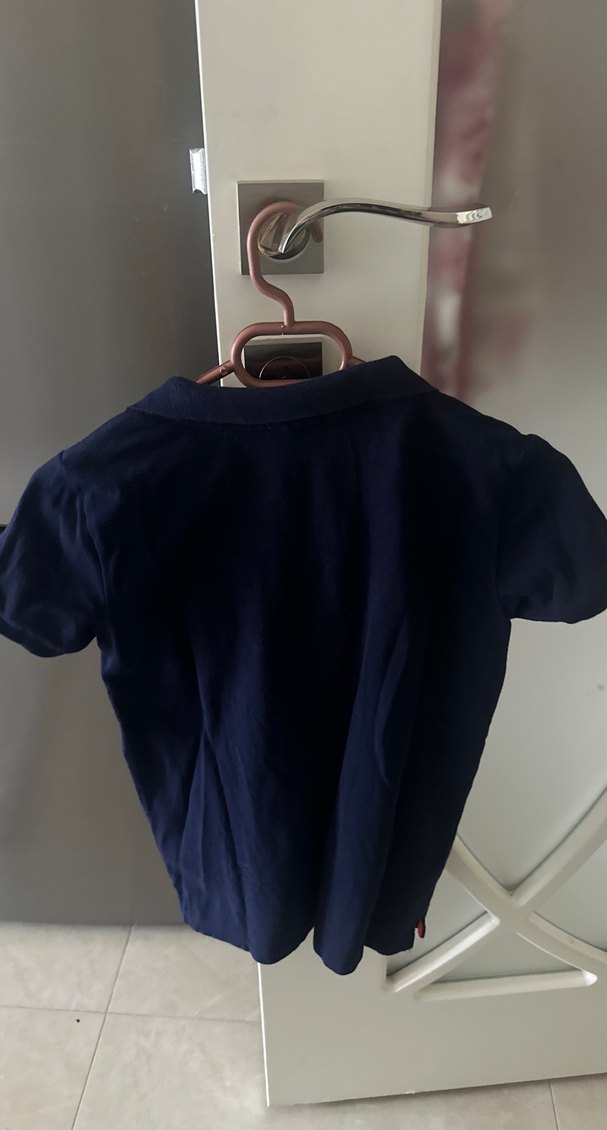 Erkek Lacivert Kısa Kollu Polo Tişört - Görsel 3