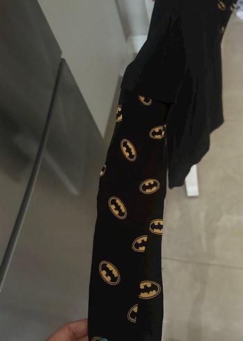 Siyah Batman Baskılı Erkek Sweatshirt - Görsel 4