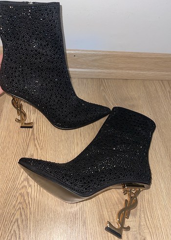 YSL Taşlı Bot 37 numara - Görsel 2
