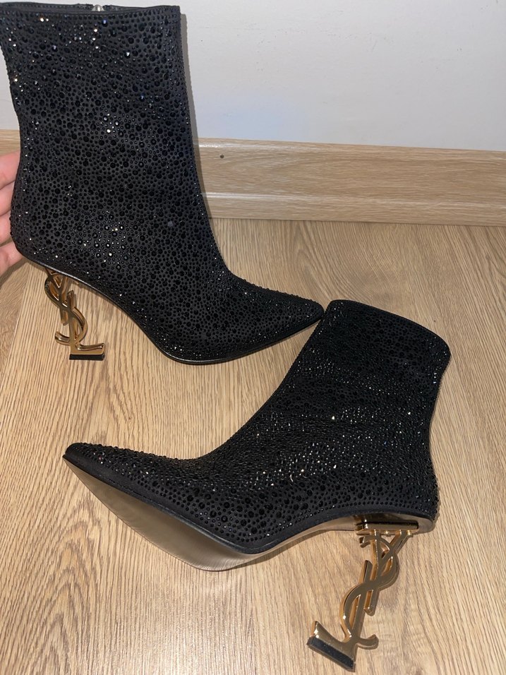 YSL Taşlı Bot 37 numara - Görsel 2