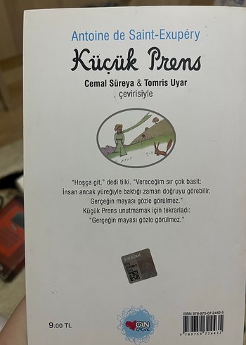 Küçük Prens - Cemal Süreya & Tomris Uyar Çevirisi - Görsel 2