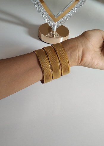 3 adet imitasyon bilezik - Görsel 3