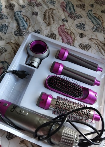 Mor ve Gri Saç Şekillendirici Seti - Görsel 2