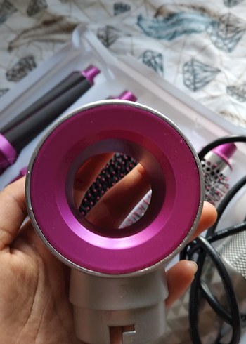 Mor ve Gri Saç Şekillendirici Seti - Görsel 3