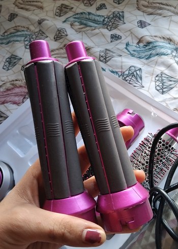 Mor ve Gri Saç Şekillendirici Seti - Görsel 4