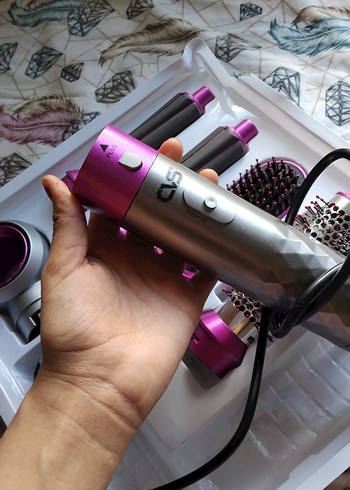 Mor ve Gri Saç Şekillendirici Seti - Görsel 7