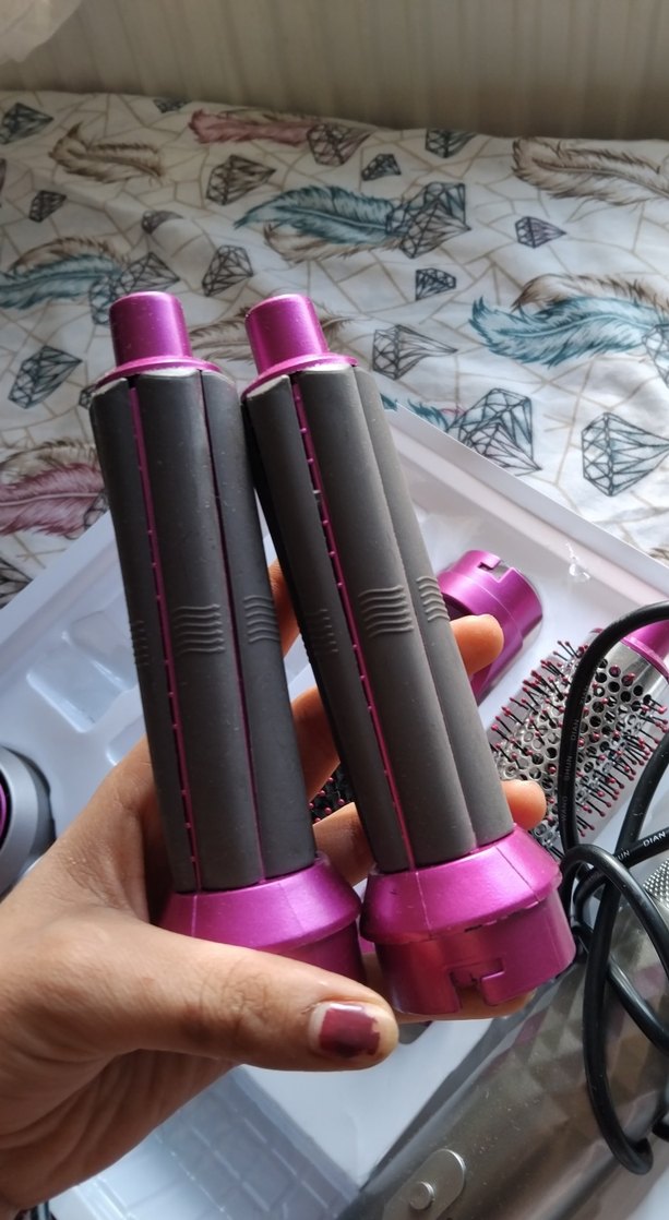 Mor ve Gri Saç Şekillendirici Seti - Görsel 4