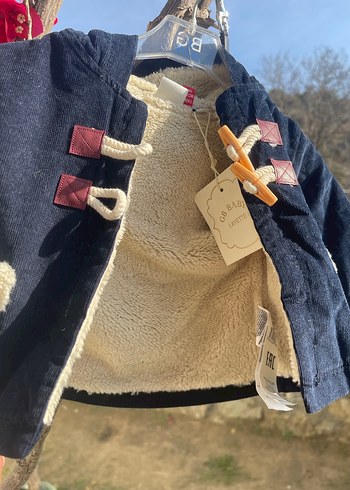 Erkek Çocuk Siyah Kürklü Ceket - Görsel 4