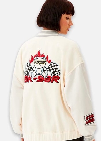 Bershka bomber ceket - Görsel 5