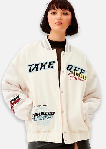 Bershka bomber ceket - Görsel 6