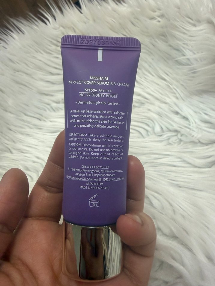 Missha M Perfect Cover Serum BB Krem No.27 - Görsel 2
