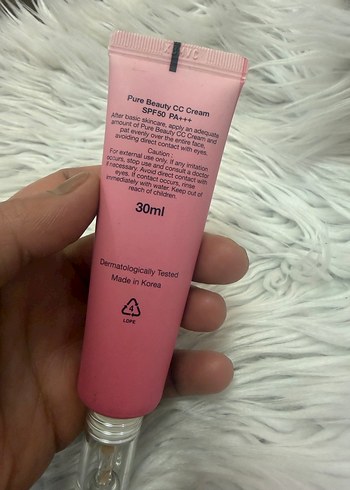 Pure Beauty CC Krem 02 Natural SPF50 - Görsel 3