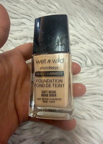 Wet n Wild Photofocus Fondöten - Soft Beige - Görsel 2