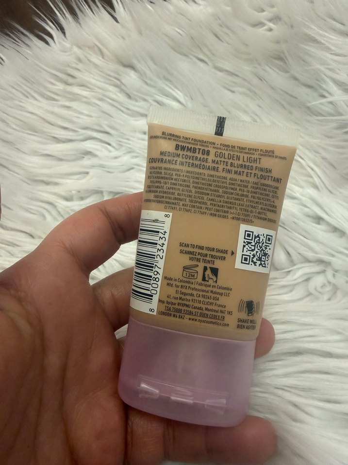 NYX Blur Fondöten 08 Golden Light 30 ml - Görsel 2