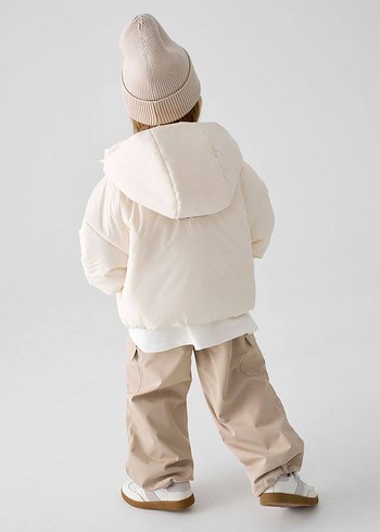 şişme Kapüşonlu Mont - Görsel 2