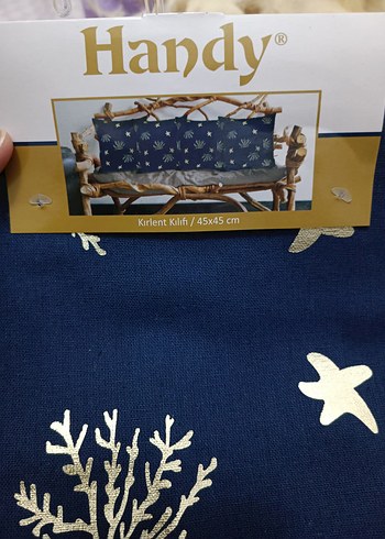 2 adet 45*45 kirlent kılıfı - Görsel 2