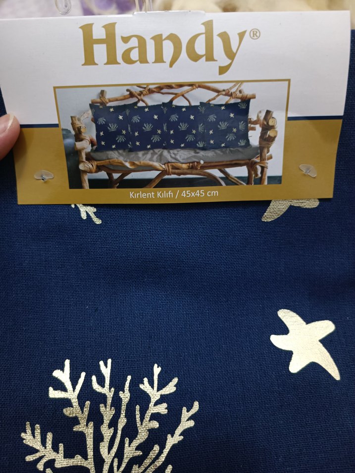 2 adet 45*45 kirlent kılıfı - Görsel 2