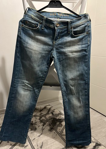Loft Mavi Yikamali Dar Kesim Jean