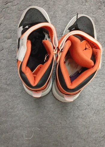 Air Jordan Erkek Çocuk Gri Spor Ayakkabı - Görsel 6