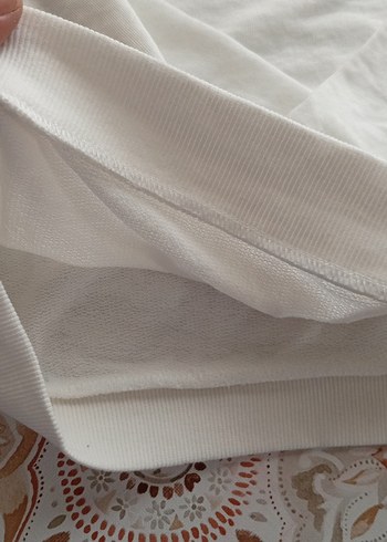 Beyaz Uzun Kollu New Yorker Sweatshirt. - Görsel 4