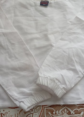 Çocuk Beyaz Uzun Kollu Atlet - Görsel 4