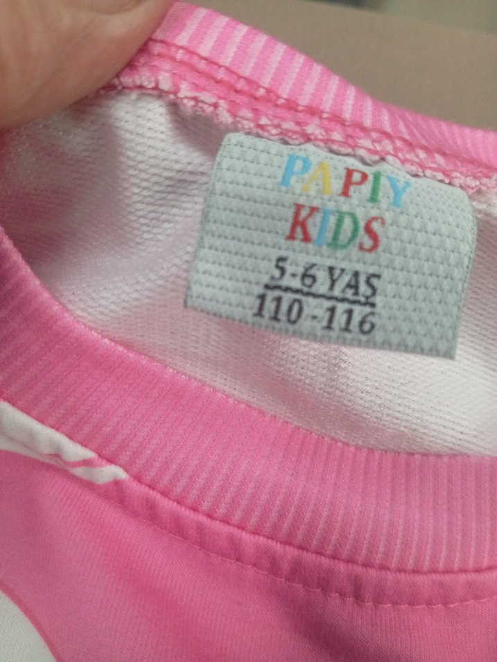 Pembe Barbie Baskılı Kız Eşofman Takımı - Görsel 5