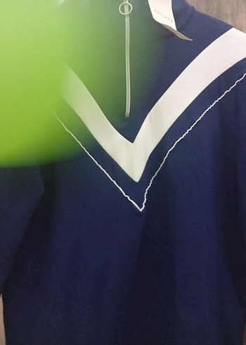 lacivert eşofman takımı alt  geniş kesim üst l beden - Görsel 9