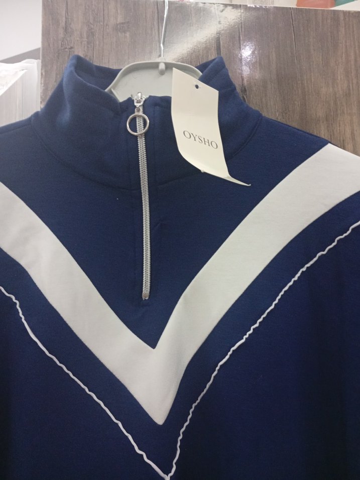 lacivert eşofman takımı alt  geniş kesim üst l beden - Görsel 5