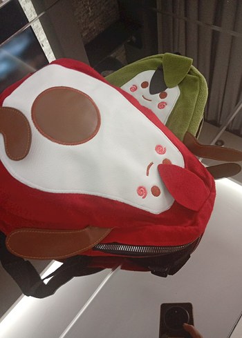 1 adeta fiyatı Renkli Peluş Avokado  çanta - Görsel 7