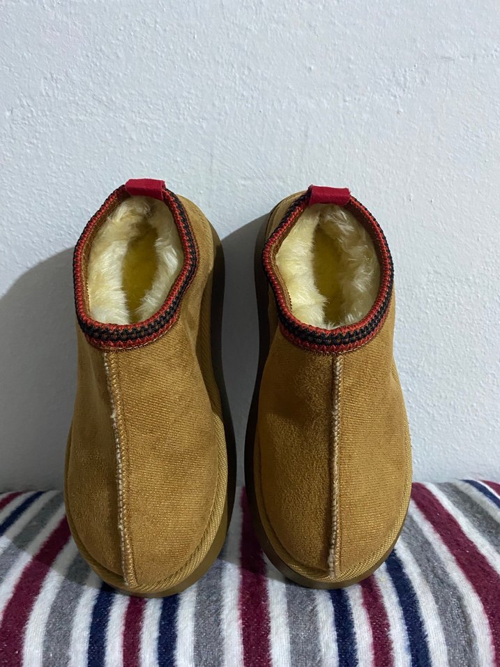 Kadın Taba Yumuşak Dolgu Topuklu Sabo Terlik - Görsel 2