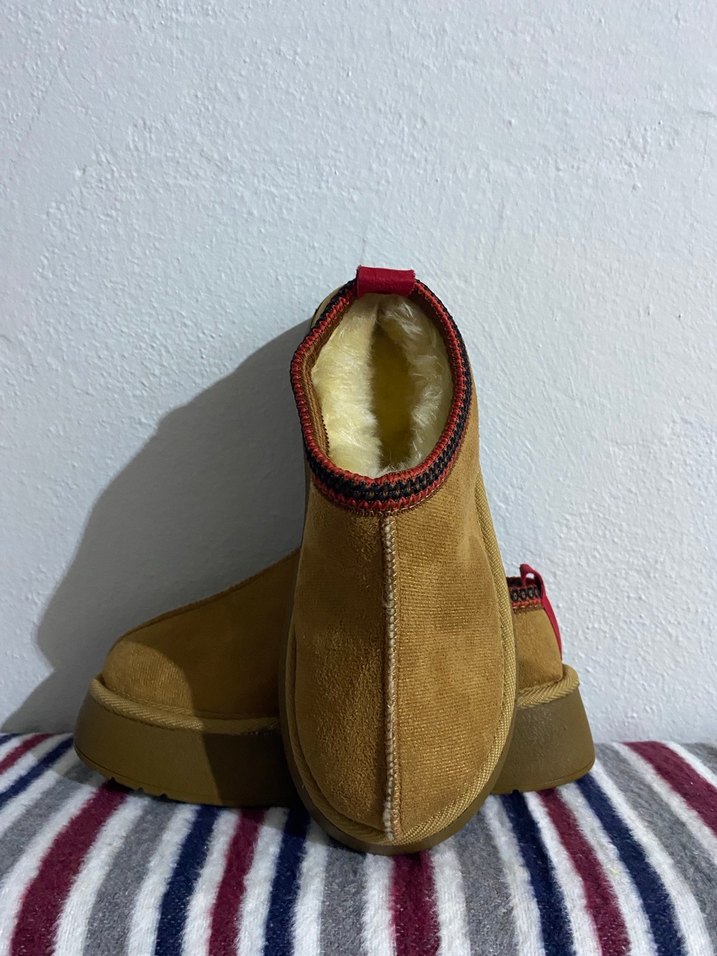 Kadın Taba Yumuşak Dolgu Topuklu Sabo Terlik - Görsel 3