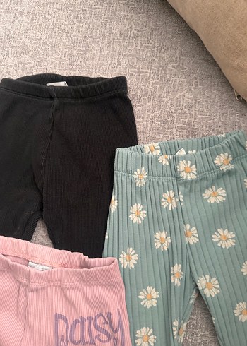 Kız Çocuk Baskılı Tayt - Görsel 3