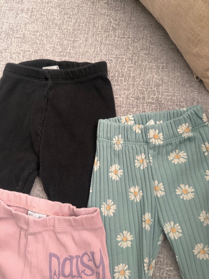 Kız Çocuk Baskılı Tayt - Görsel 3