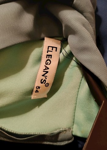 Nakışlı Uzun Turkuaz Kadın Abiye Elbise - Görsel 4