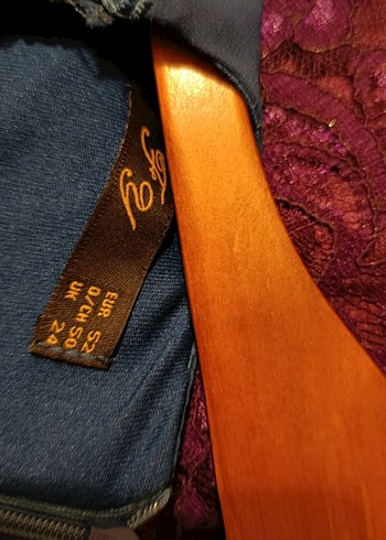 Navy Uzun Kollu Drapeli Kadın Elbise - Görsel 4