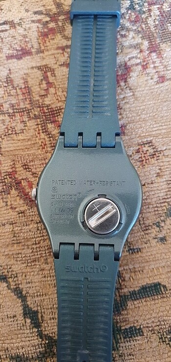 Beden turkuaz Renk Swatch marka kol saati
