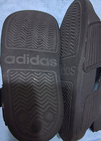 Siyah Adidas Cırtcırtlı çocuk 28 numara Sandalet - Görsel 3
