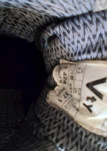 Siyah Erkek Çocuk Biker Bot 26 numara - Görsel 5