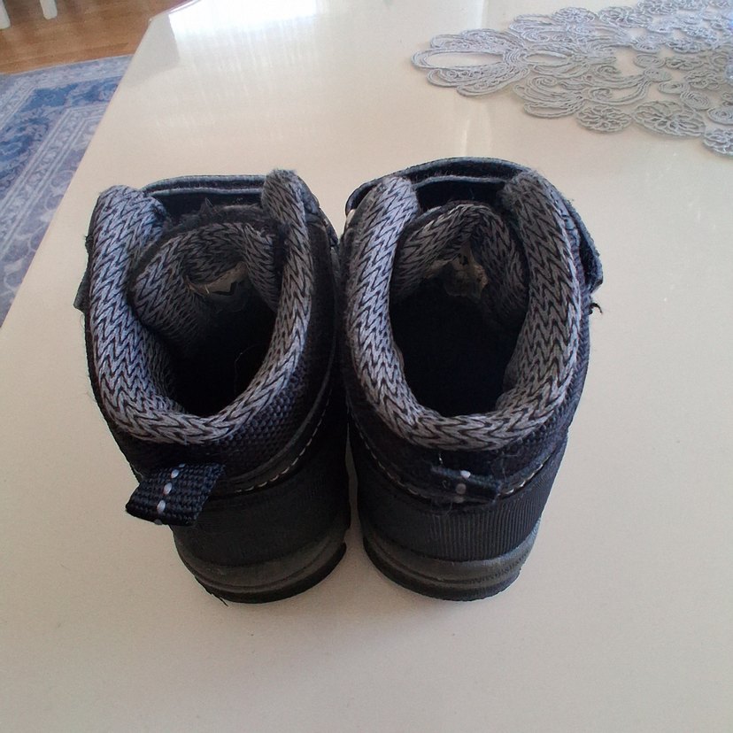 Siyah Erkek Çocuk Biker Bot 26 numara - Görsel 3