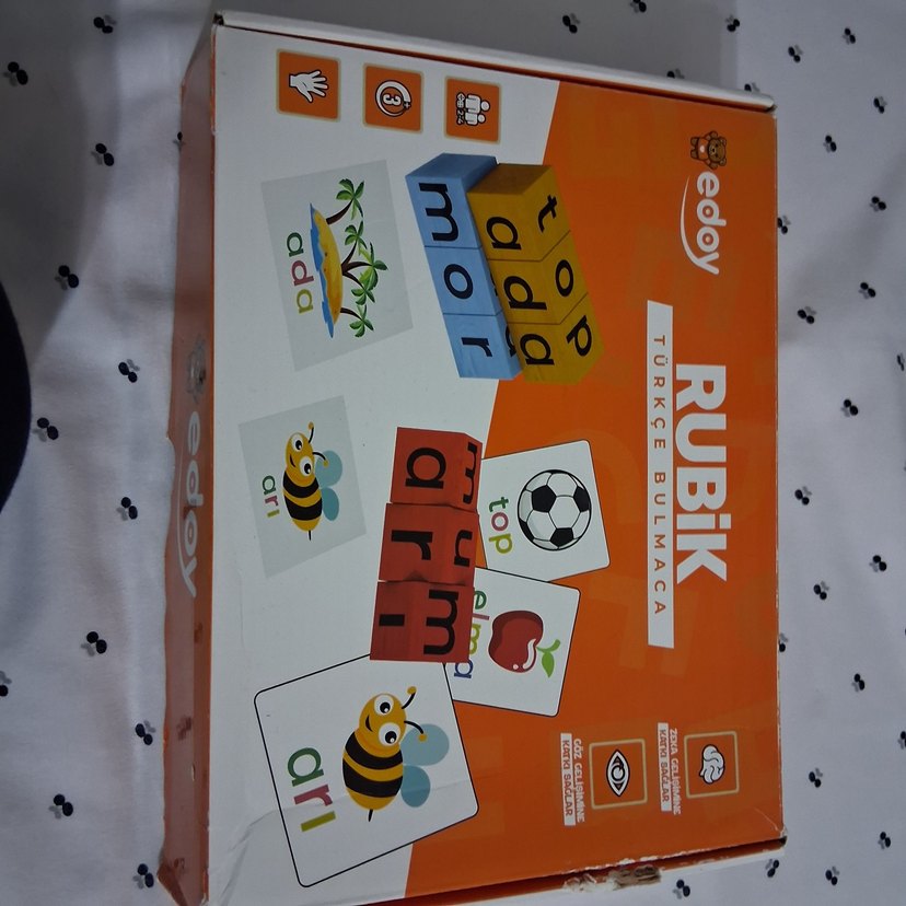 edoy Montessori Eğitici Rubik Bulmaca Seti oyun - Görsel 2