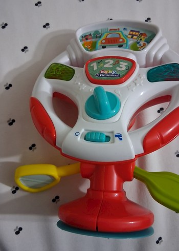 Renkli Bebek Müzikli Oyuncak Direksiyon vantuzlu yemek arkadaşı - Görsel 3