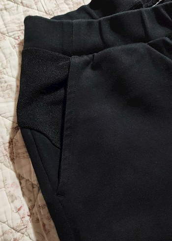 Siyah Erkek Rahat Kesim Eşofman Altı - Görsel 3