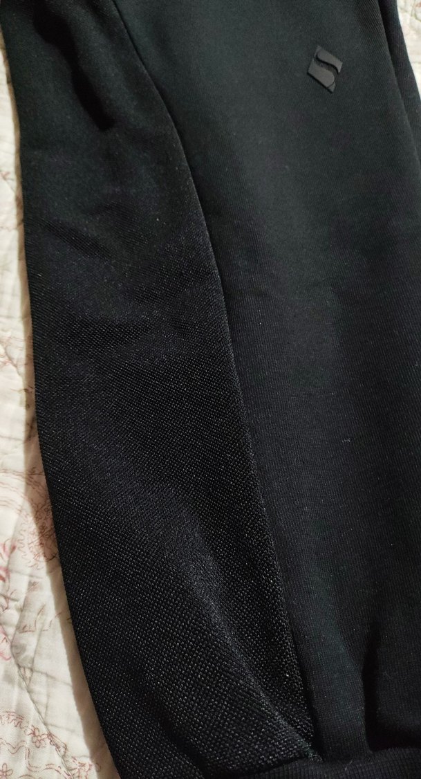 Siyah Erkek Rahat Kesim Eşofman Altı - Görsel 2