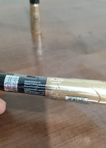 Parlak Bej Eyeliner Maskara - Görsel 2