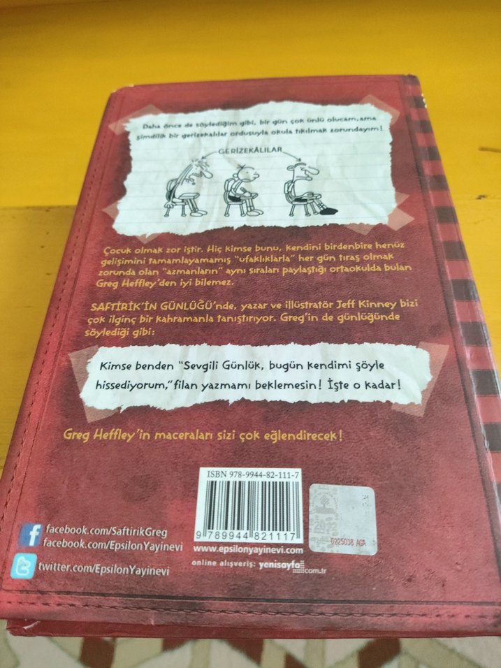 Saftirik Greg'in Günlüğü - Jeff Kinney - Görsel 2