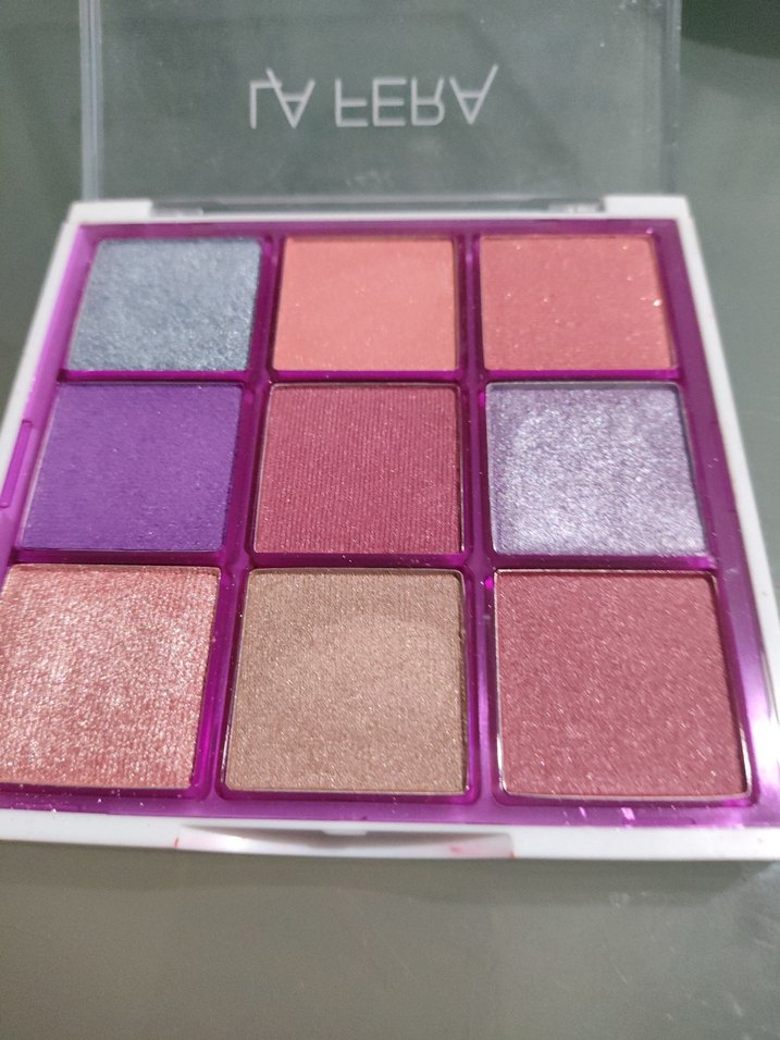 LA FERA 9 Renk Işıltılı Far Paleti - Görsel 2