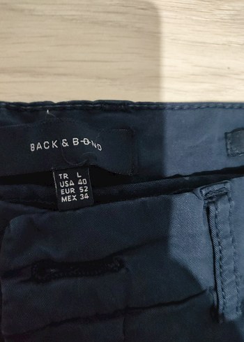 Erkek Lacivert Regular Fit Denim Pantolon - Görsel 4