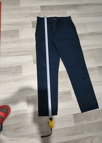 Erkek Lacivert Regular Fit Denim Pantolon - Görsel 2